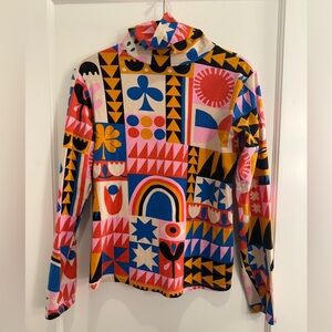 Nooworks Colorful Geometric Print Top